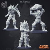 Frost Giants 3D-printed model